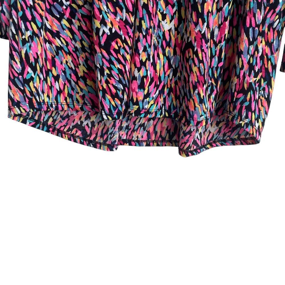 Dear Scarlett Multicolor Patterned Women's Top BOHO TOP - Picture 6 of 12